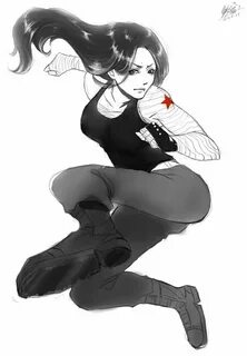 Pin by Анна on Genderbent Marvel art, Bucky barnes winter so