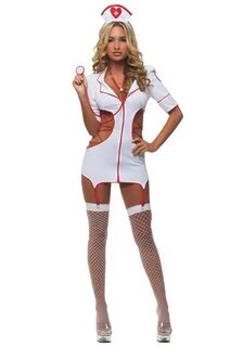 Women's Cut Out Nurse Costume - Halloween Costume Ideas 2022