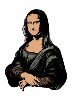 La Gioconda by Yas Munasinghe II Gioconda, Mona lisa, Leonar