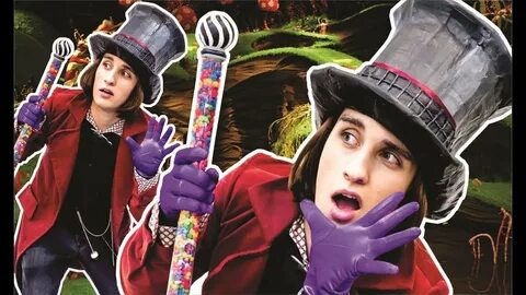 DIY FANTASIA WILLY WONKA/ FESTA A FANTASIA #ACRILEX - YouTub