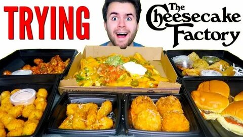 TRYING CHEESECAKE FACTORY APPETIZERS! - Fried Mac N' Cheese,
