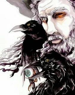 Pin by Heather Worthington on Odin ll Raven art, Norse myth,