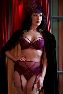 Dita Von Teese At Photoshoot for her lingerie collection 201