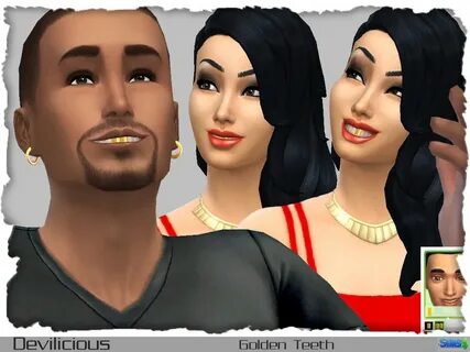 The Sims Resource - Golden Teeth