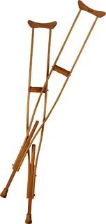 Crutches Png - Wooden Crutches Png Clipart - Full Size Clipa