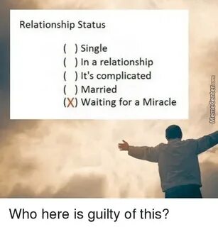 Relationship Status Single in a Relationship It's Complicate