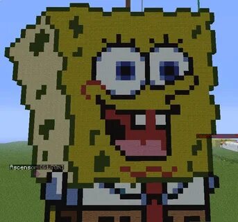 Minecraft Pixel Art Spongebob Minecraft Pixel Art Grid All i