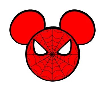 Personalized Spiderman Mickey Mouse DIY Iron on Decal. $7.00