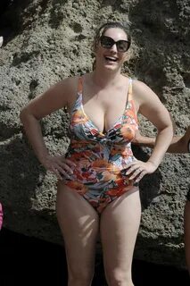 KELLY BROOK in Swimsuit in Ischia 07/16/2016 - HawtCelebs