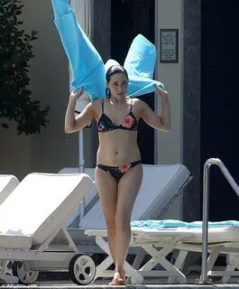 Zoe Foster Blake flashes her bikini body while on family hol
