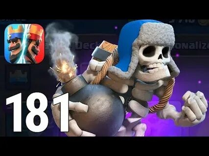 Clash Royale Gameplay Walkthrough Part 181 - Giant Skeleton 