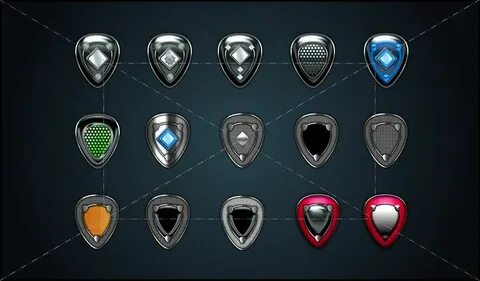 Mega Shields 2D (Source) #Shields# Mega# Source# Icons Graph