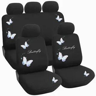 TRUYOO LEISURE 9PC Universal Racing Car Seat Cover Set Vehic