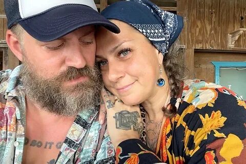 American Pickers star Danielle Colby cuddles up to fiance Je