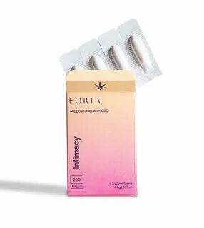 Intimacy CBD Suppositories 4ct FORIA Topical - Jane