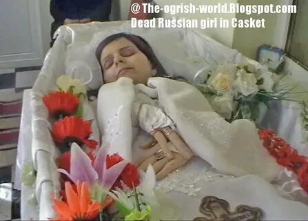 The ogrish world: Dead Russian girl in Casket