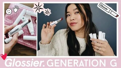 NEW Glossier Generation G - All 6 Shades Swatched + DISCOUNT