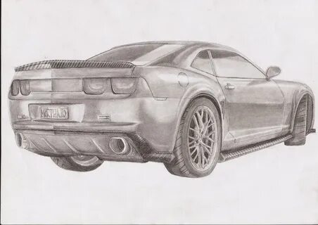 Chevrolet Camaro - Pencil drawing by Mortharo on DeviantArt