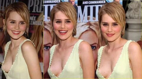 Alison Lohman slips 3 times Alison Lohman at the premiere . 