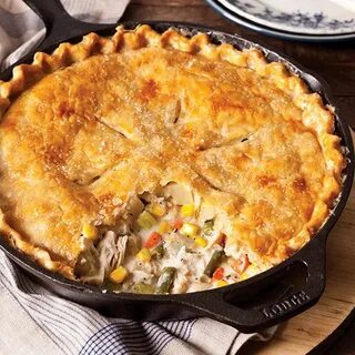 Classic Chicken Pot Pie - Paula Deen Magazine Recipe Classic