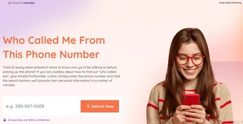 Top 5 Ways To Find Out Who Called Me From This Phone Number