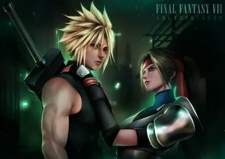 ArtStation - Cloud & Jessie Final fantasy VII - remake