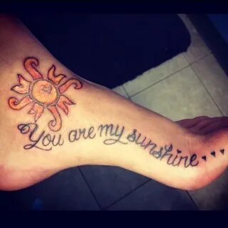 My new tattoo :)#sunshine #tattoo #love Sunshine tattoo, Tat