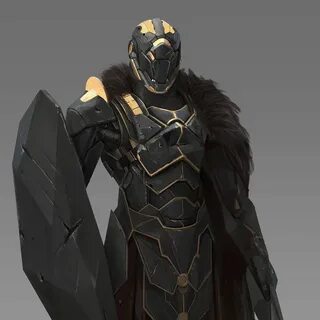 ArtStation Character concept, Armor concept, Space knight
