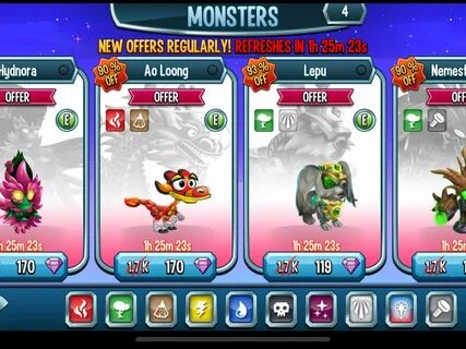 Monster Legends - Learn How to Get Diamonds - Mobile Mode Ga