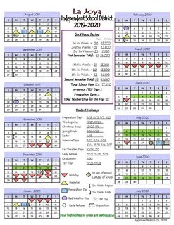 La Joya Isd Calendar - Ambrose Mitchell