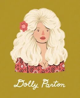 Dolly Parton Portrait Illustration Dolly parton, Portrait il