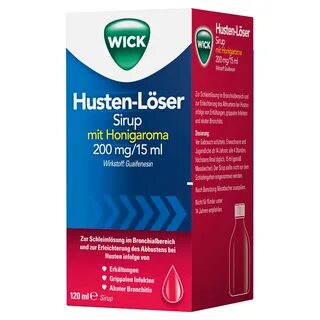 WICK Husten-Löser mit Honigaroma 200mg/15ml 120 Milliliter o