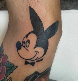 #playboy mickey from the other day. Tatoo