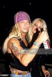 Bret Michaels of Poison and Pamela Anderson at Webster Hall,