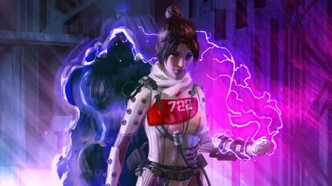 Wraith Pink Purple Background HD Apex Legends Wallpapers HD 