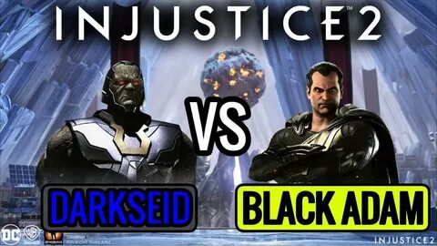 INJUSTICE 2 - DARKSEID VS BLACK ADAM 2! - YouTube