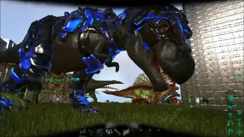 Ark: Survival Evolved: Tek Rex Saddle - YouTube