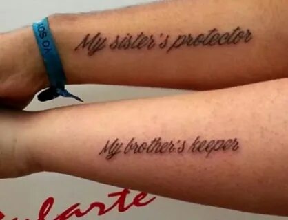 Cute brother and sister tattoo hope to get this with my brot