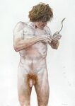 Daiel Barkley Icarus 5 (Grant) 2010 watercolour on paper/aqu