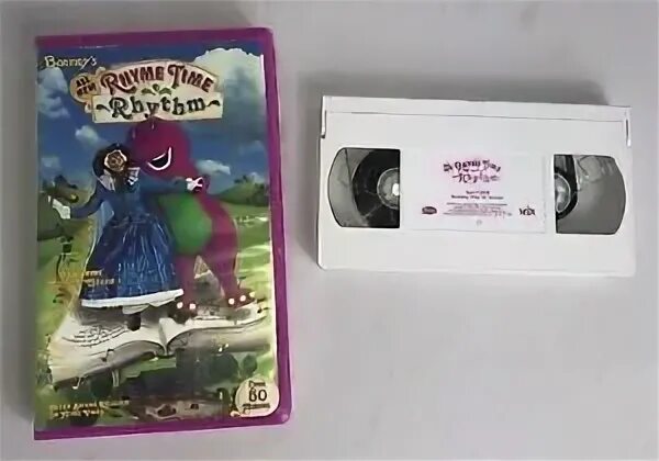 Барни стишок время ритм Vhs видео кассета 1999 матушка гусын
