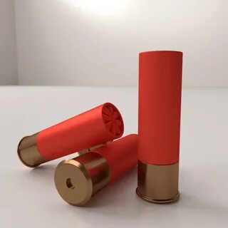 Shotgun Shells - 3D Model by firdz3d