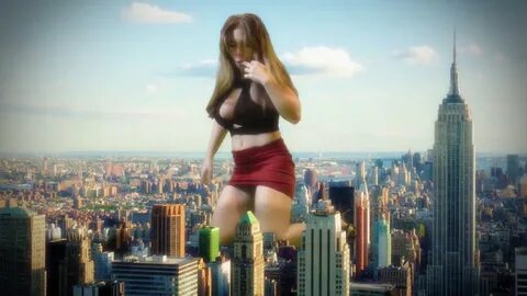 Giantess Katelyn SFX Vore and Destruction - YouTube