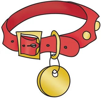 Red dog collar free image download