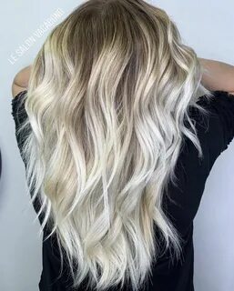 balayage blond polaire sur cheveux chatain clair fr.tcground