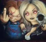 Chucky And Tiffany Wallpaper posted by Ethan Peltier