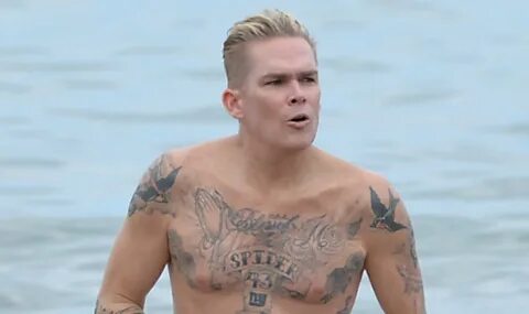 Mark McGrath Goes Shirtless at the Beach for His 50th Birthd