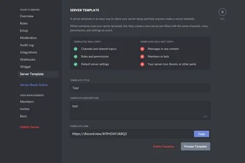 Discord Server Advertising Template brittanyloeschdesign