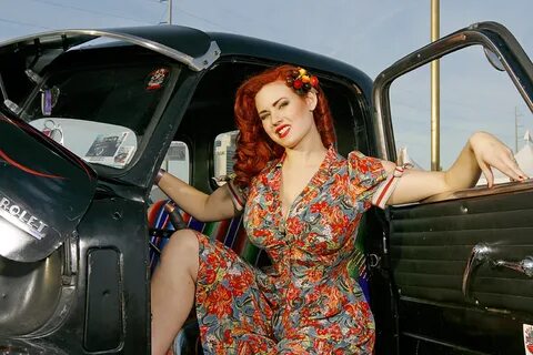 Pinup of the Month Gia Genevieve - Pin-up Model Photos MyRid