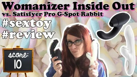 WOMANIZER INSIDE OUT VS. SATISFYER PRO G-SPOT RABBIT - YouTu