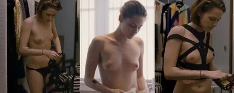 Kristen Stewart half-naked shows her boobs in 'Personal Shop